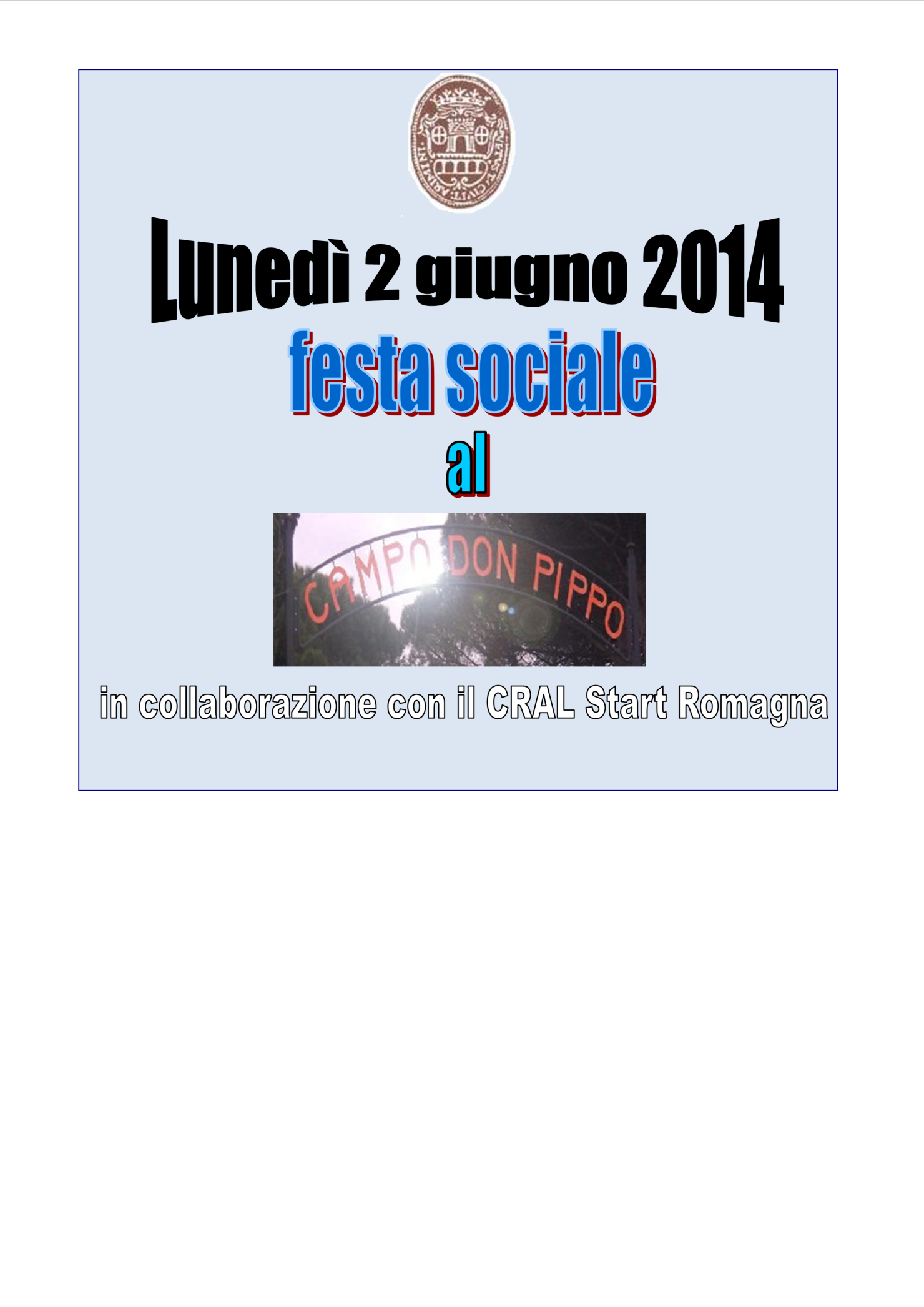 FESTA SOCIALE