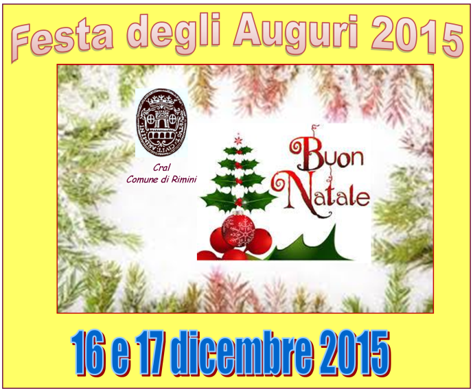 Festa Auguri 2015