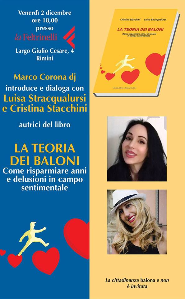 Presentazione libro “La teoria dei Baloni”