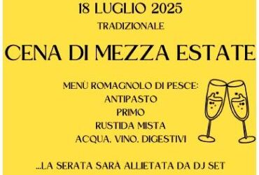 Cena tra colleghi estate 2025